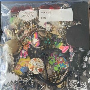 Lisa Frank Multicolor Charm Jewelry Lot